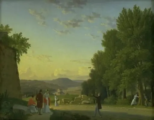 A View from the Château of Meudon, by Unknown artist