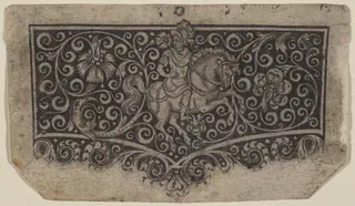 Arabesque with Knight, by Unknown artist