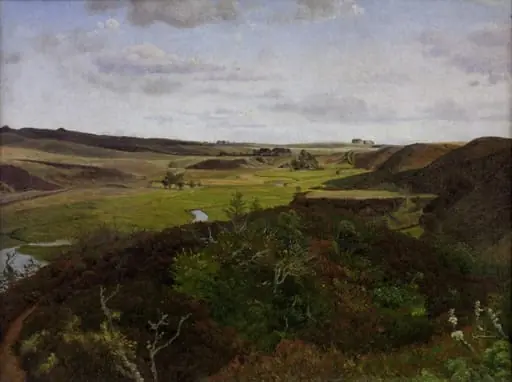 Dollerup Hills near Hald, by Unknown artist