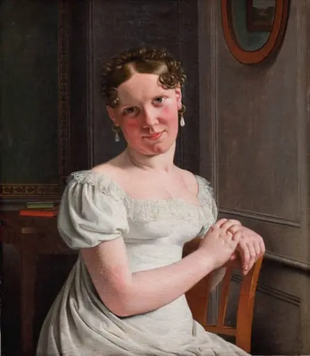 Julie Eckersberg, née Juel, the Artist's Second Wife, by Unknown artist