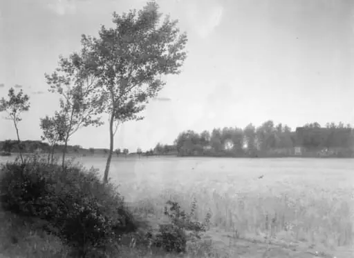 Juniaften. Landskab ved Rørvig, by Unknown artist