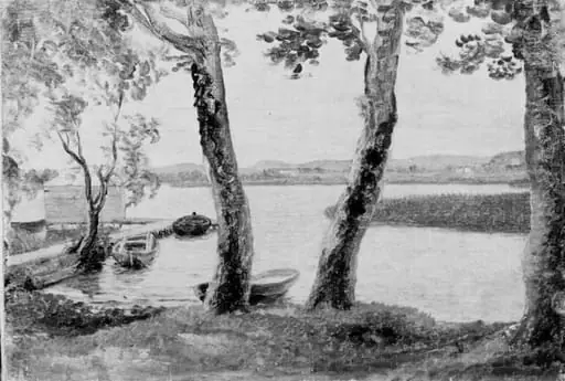 Lake Lyngby, by Unknown artist