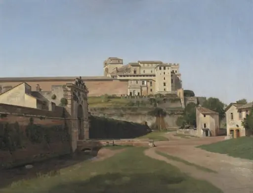 Porta Angelica and Part of the Vatican, by Unknown artist