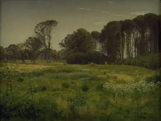 Sommerlandskab. Horneland ved Fåborg, by Unknown artist