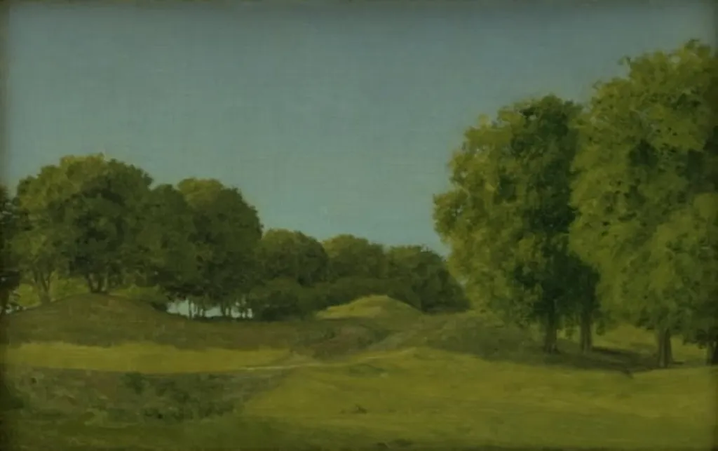 Study from the Deerpark near Copenhagen, by Unknown artist