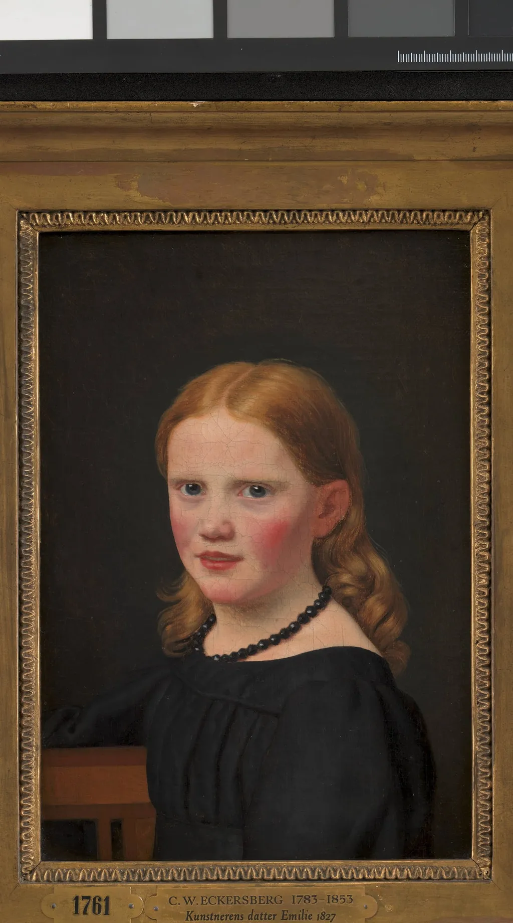 The Artist's Daughter, Emilie, by Unknown artist