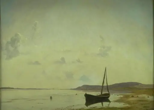 The Coast at Frederiksund. Sketch, by Unknown artist