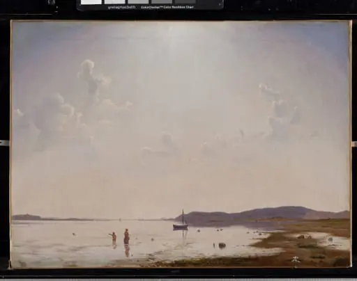 View of Roskilde Fjord near Frederikssund, Zealand, by Unknown artist