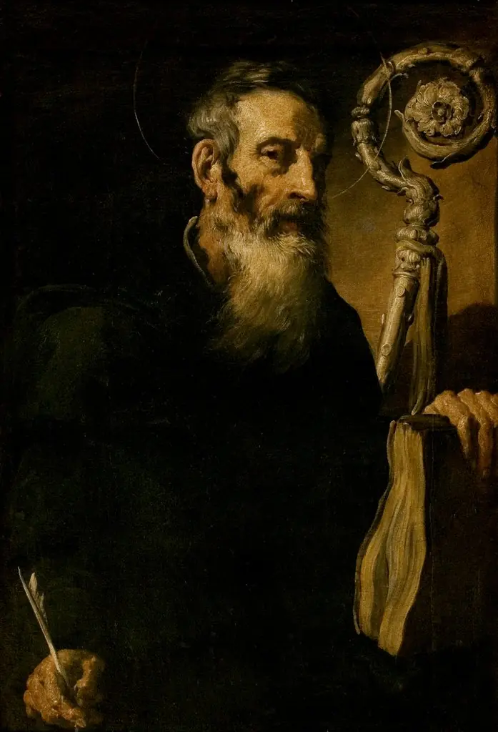 Unknown Saint Abbot (Saint Benedict?)