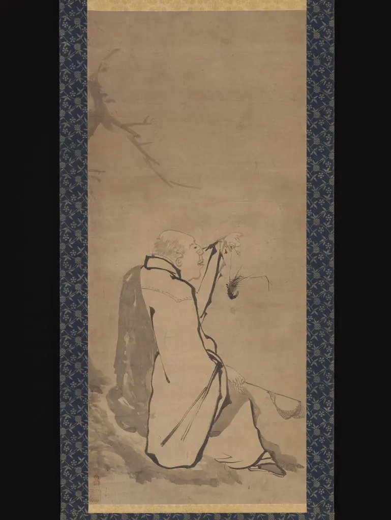 Priest Xianzi, by Unkoku Tōgan