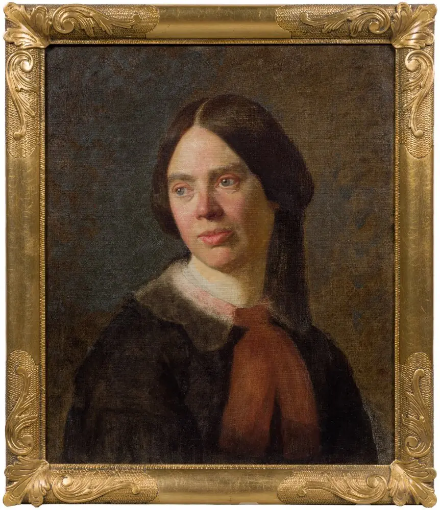 Charlotte Troili (née Geijer). The Artist’s Wife. Unfinished, by Uno Troili