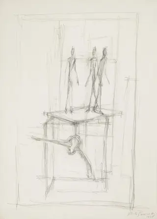 Untitled, by Alberto Giacometti