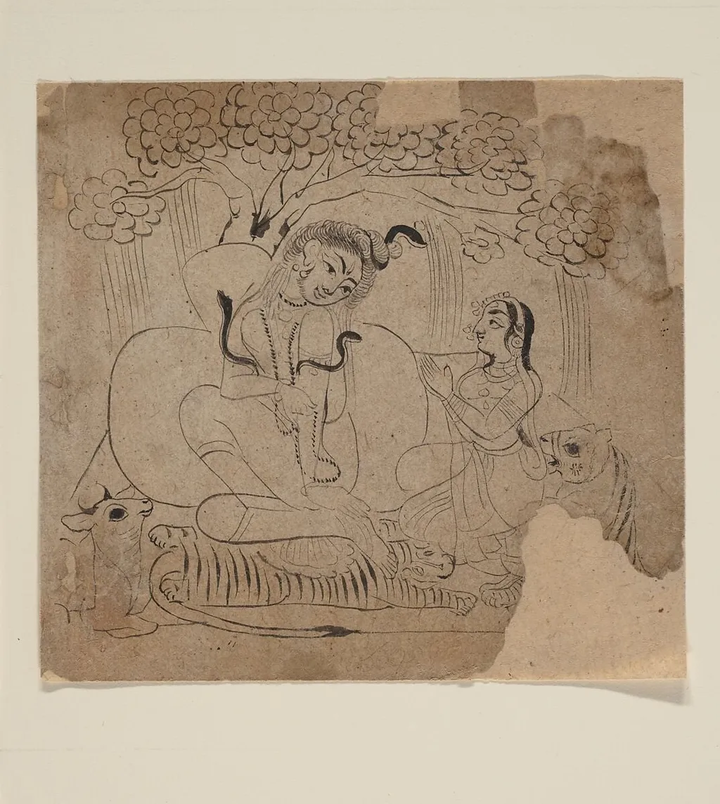Untitled, watercolor, 1849