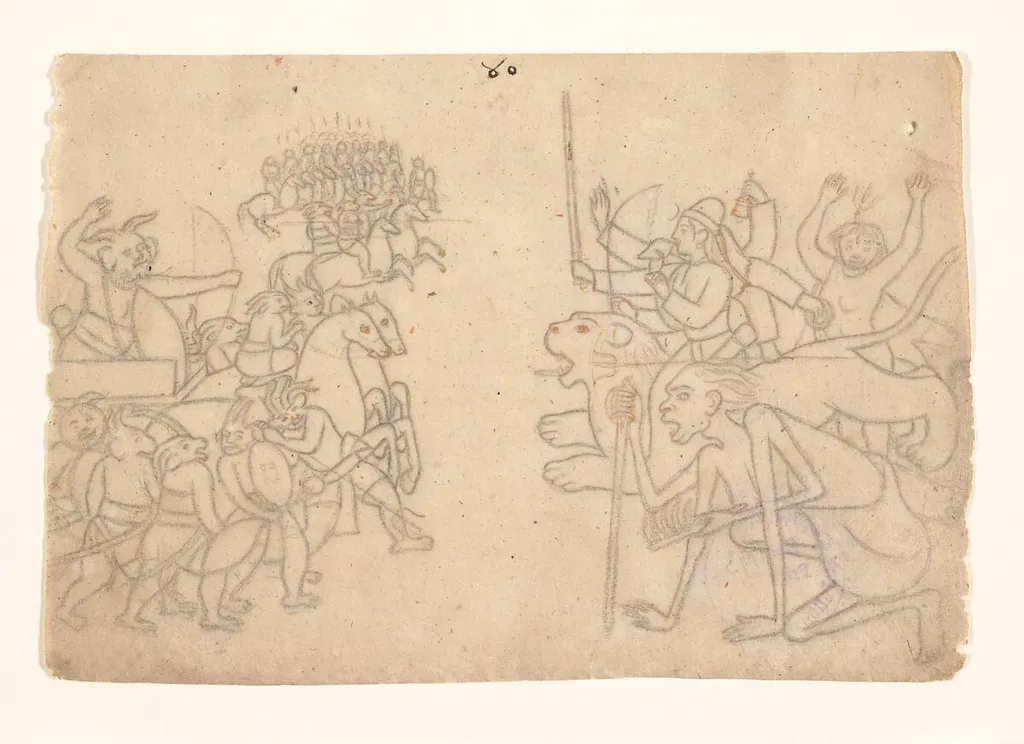 Untitled, graphite, 1780