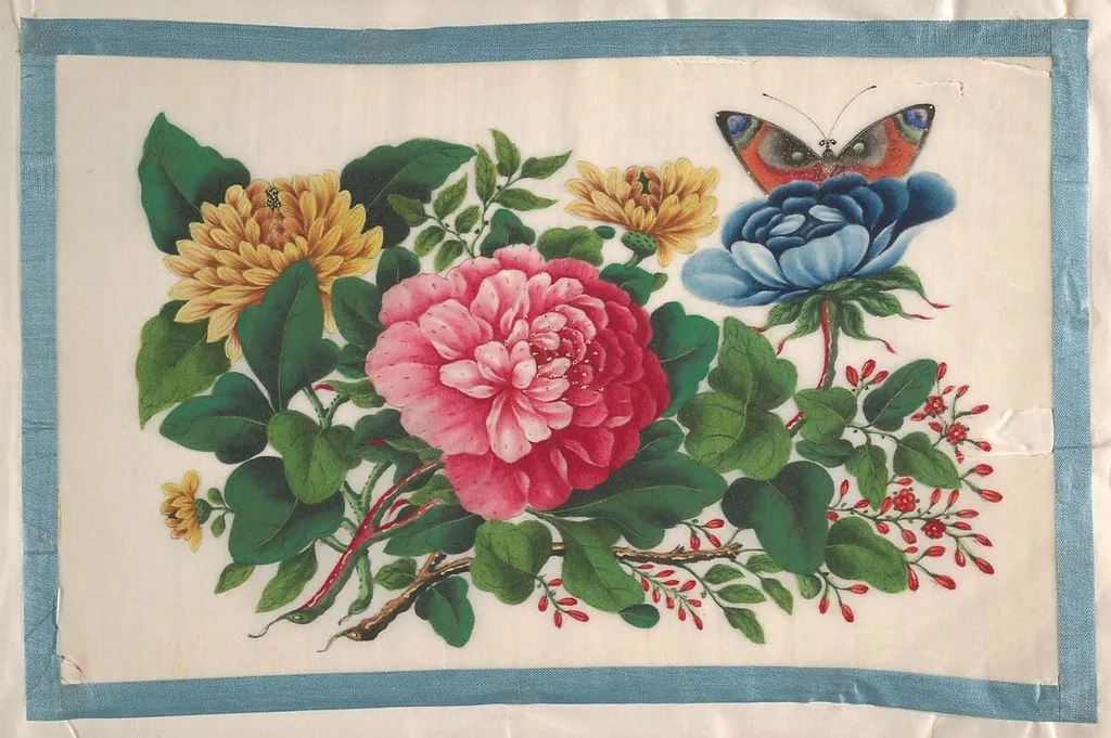 Untitled, paint, 1849