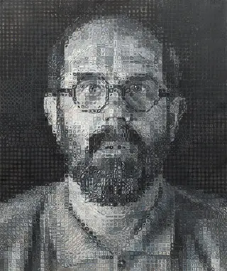 Untitled, by Chuck Close