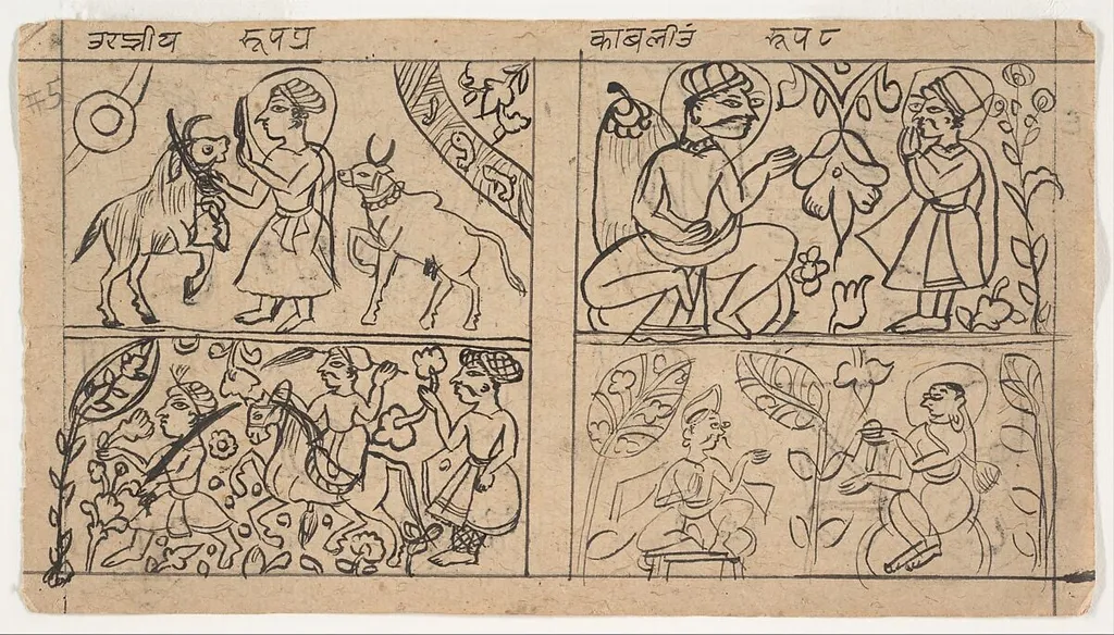Untitled, ink, 1675