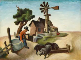 Untitled, by Thomas Hart Benton