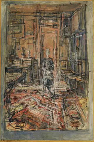 Untitled, by Alberto Giacometti