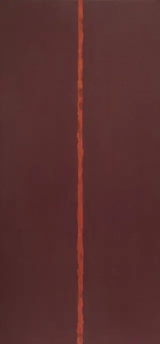Untitled, by Barnett Newman