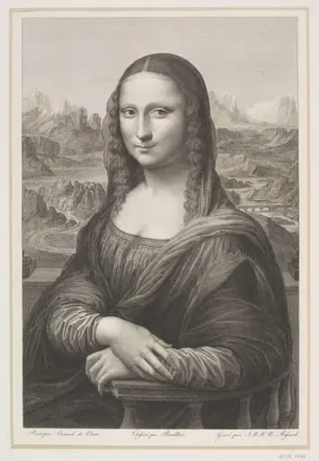 Mona Lisa, by Urbain Massard
