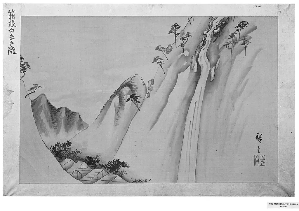 Untitled, by Utagawa Hiroshige, ink, 1827