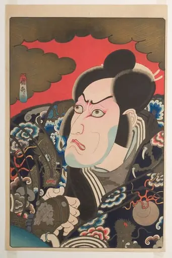 歌川国升画     五代目市川海老蔵  「熊谷次郎直実」|Kabuki Actor Ichikawa Ebizō V as Kumagai Jirō Naozane