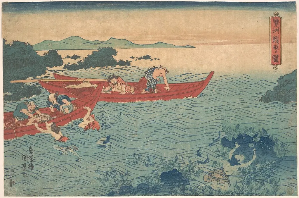 Untitled, by Utagawa Kunisada, ink, 1840