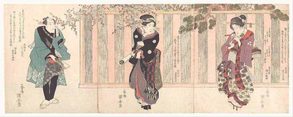 Untitled, by Utagawa Kuniyasu, ink, 1823