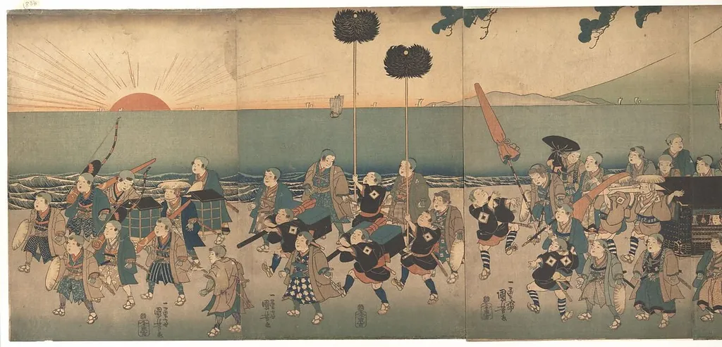 Untitled, by Utagawa Kuniyoshi, ink, 1834