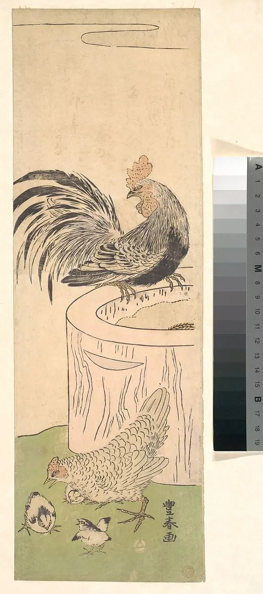 Untitled, by Utagawa Toyoharu, ink, 1770