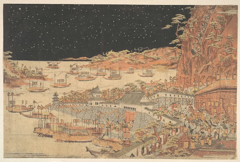 Untitled, by Utagawa Toyoharu, ink, 1774
