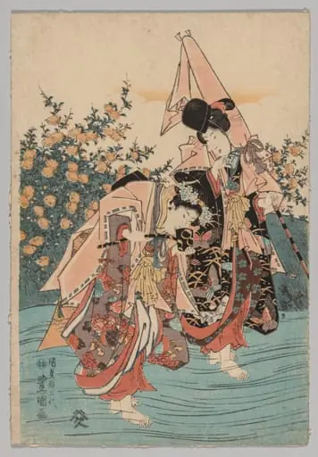 Actors, by Utagawa Toyokuni I