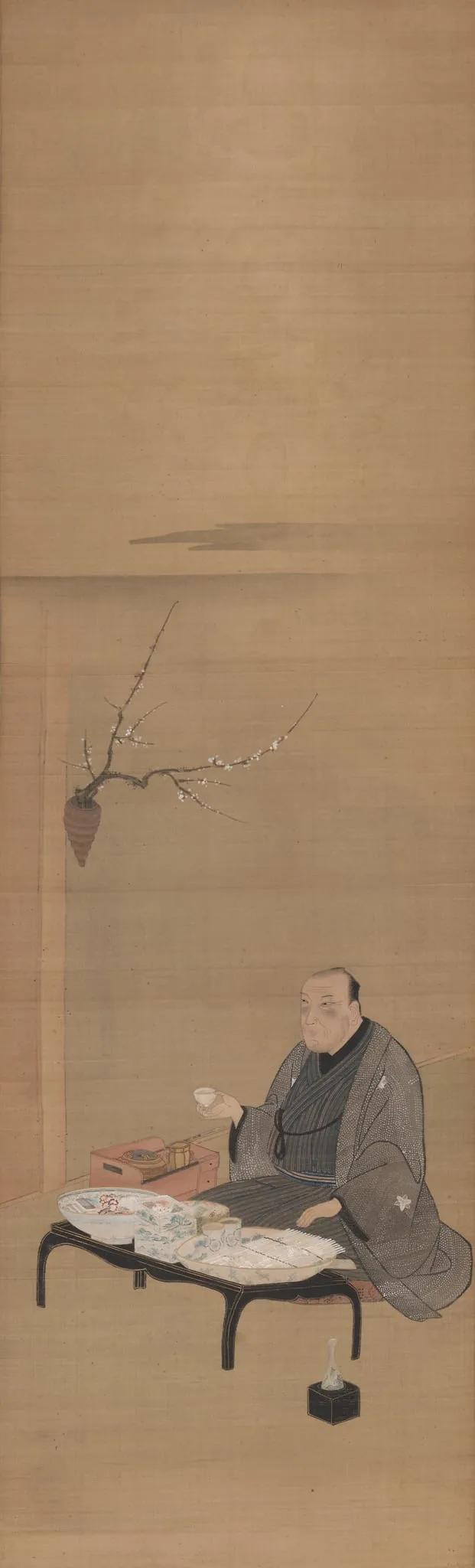 Portrait of Kinokuniya Bunzaemon, by Utagawa Toyokuni I, unspecified, 1804