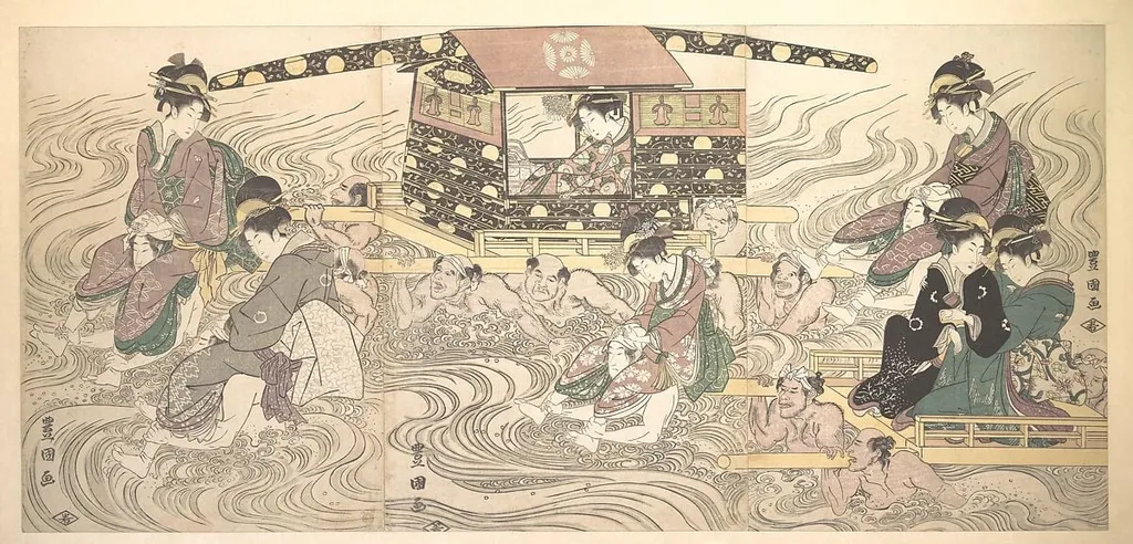 Untitled, by Utagawa Toyokuni I, ink, 1800