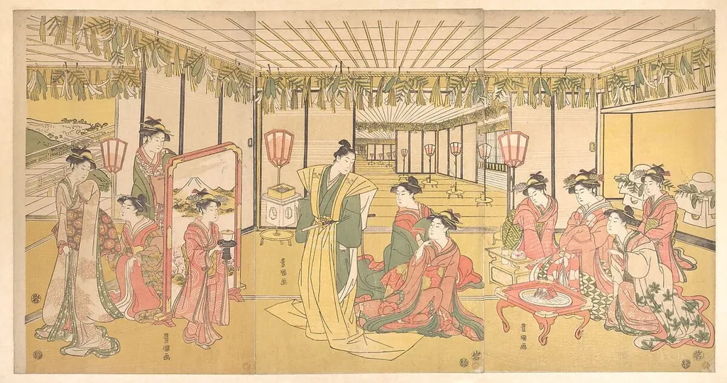 Untitled, by Utagawa Toyokuni I, ink, 1791