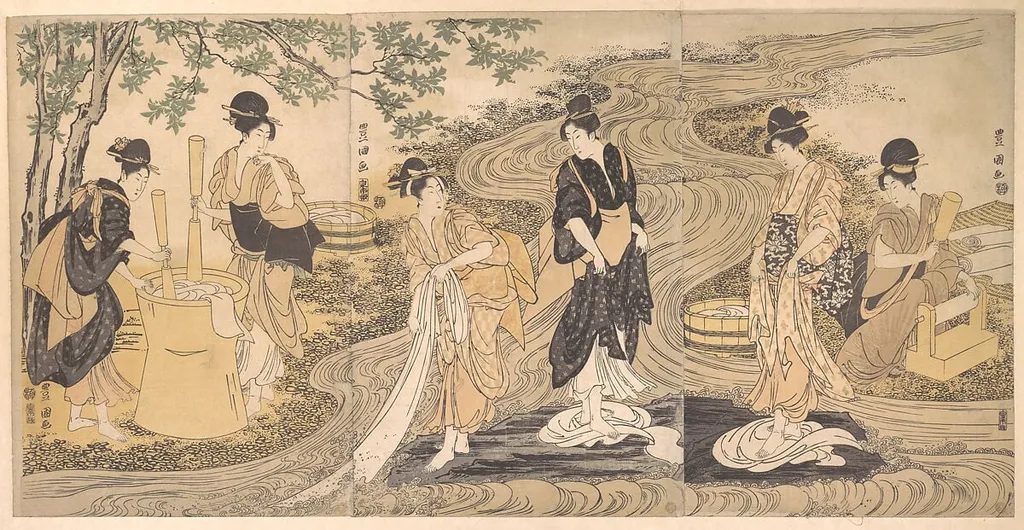 Untitled, by Utagawa Toyokuni I, ink, 1800