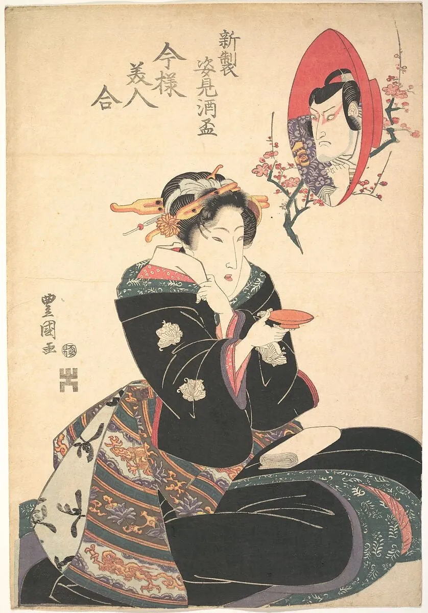 Untitled, by Utagawa Toyokuni II, ink, 1825