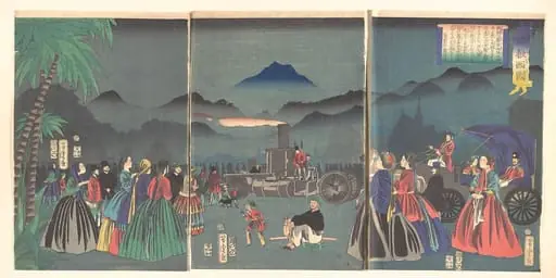 仏蘭西国|France (furansukoku), by Utagawa Yoshitora