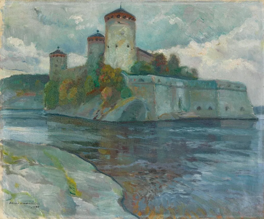 Olavinlinna, by Väinö Hämäläinen, unspecified