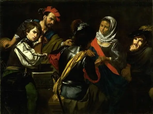 The Gipsy Fortune Teller, by Valentin de Boulogne