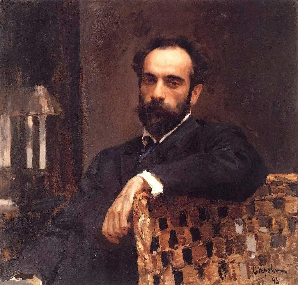 Isaac Levitan, by Valentin Serov