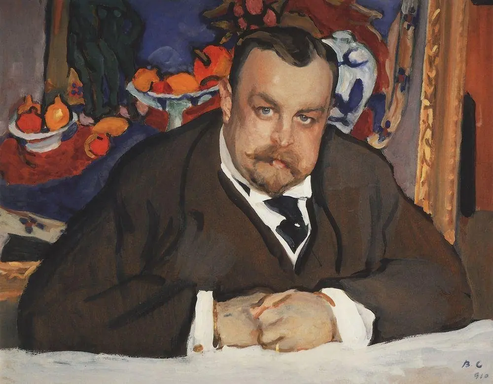 Ivan Morozov, by Valentin Serov