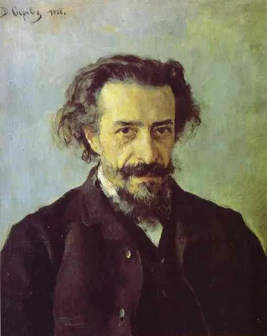 Pavel Blaramberg, by Valentin Serov, oil, 1894