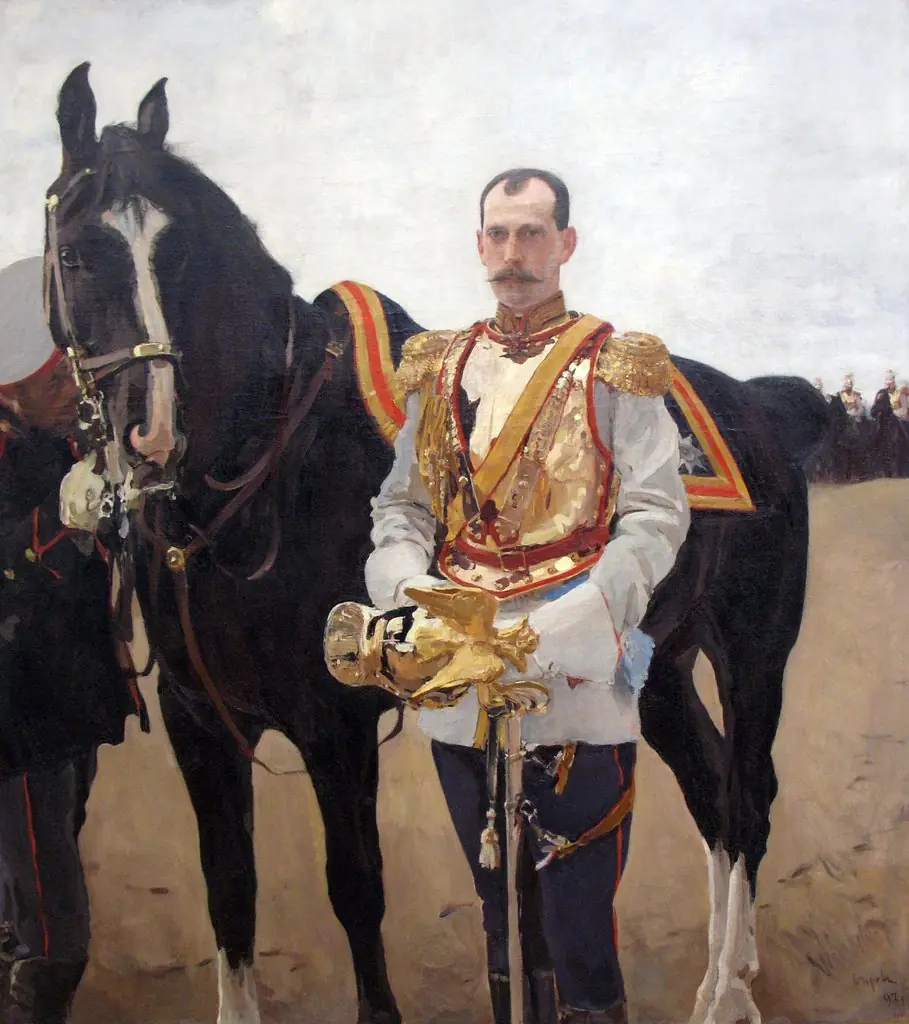 Portrait of Grand Duke Pavel Aleksandrovich, by Valentin Serov