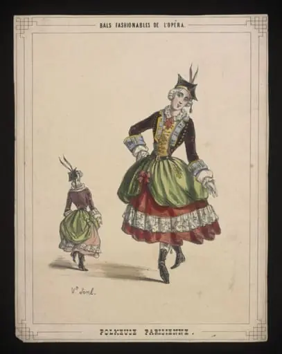 'Polkeuse Parisienne.', by Valentin Sorel