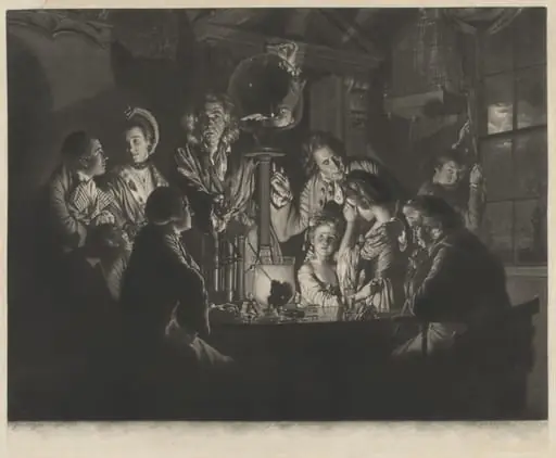 A Philosopher Shewing an Experiment on the Air Pump, by Valentine Green