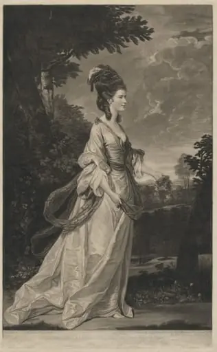 Jane (Fleming), Countess of Harrington, by Valentine Green