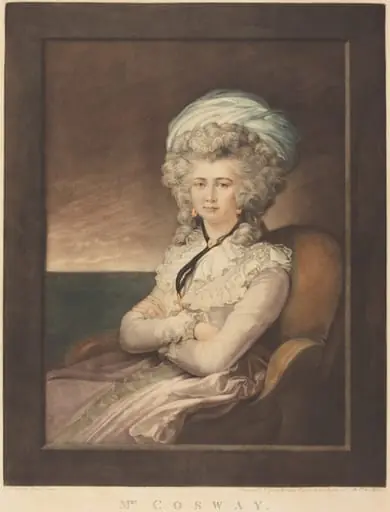 Maria Cecilia Louisa Cosway, by Valentine Green