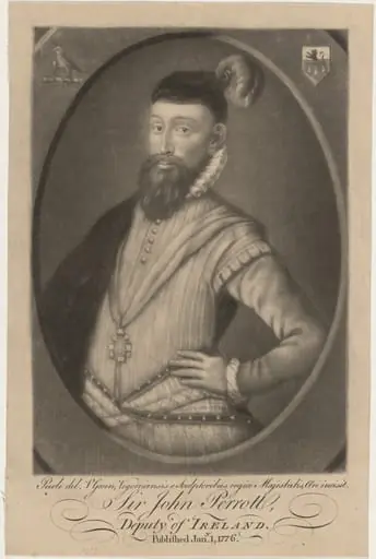 Sir John Perrot, Deputy of Ireland, by Valentine Green
